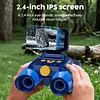 Digital Binoculars with Camera 10X Zoom HD Binoculars with 2.4 Inch IPS Screen Night Vision for Bird Watching and Outdoor Adventures
