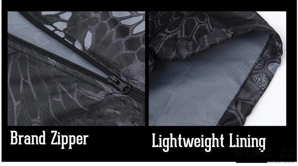 Men Lightweight Military Skin Windbreaker Waterproof Tactical Raincoats Windproof Army Outerwear Jackets | EGEMISS