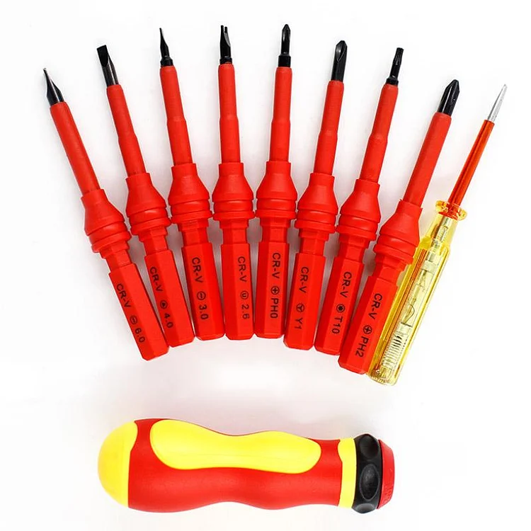 Insulated Screwdriver Tools Electrical Handle (10 PCs) | 168DEAL
