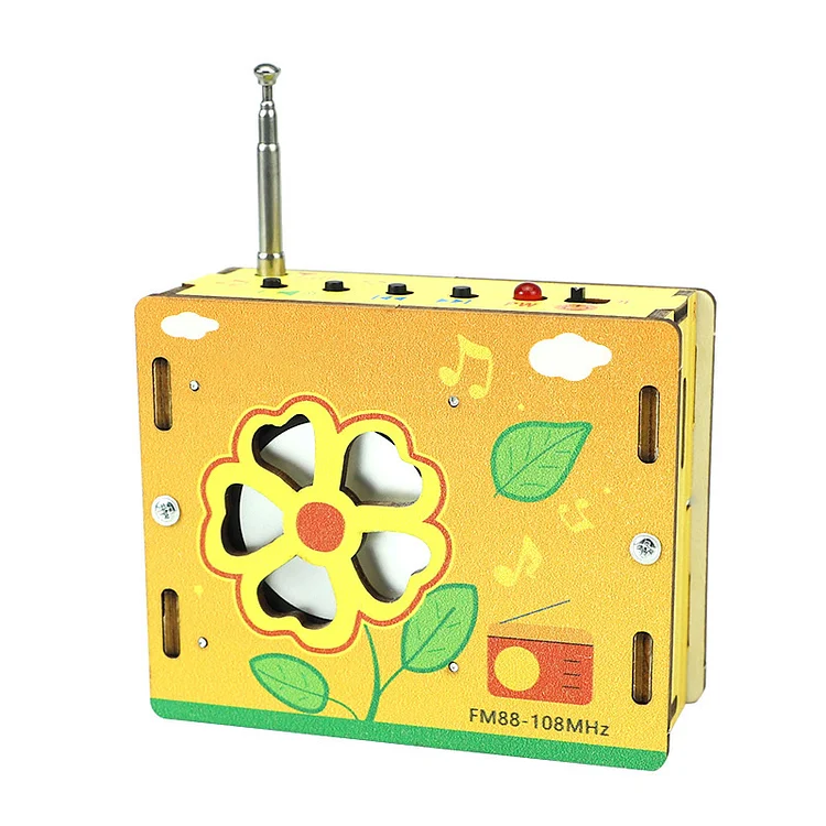 Educational Children Toys DIY Mini Radio