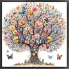 Butterfly Tree-11CT Stamped Cross Stitch 40*40cm tapestrymarket