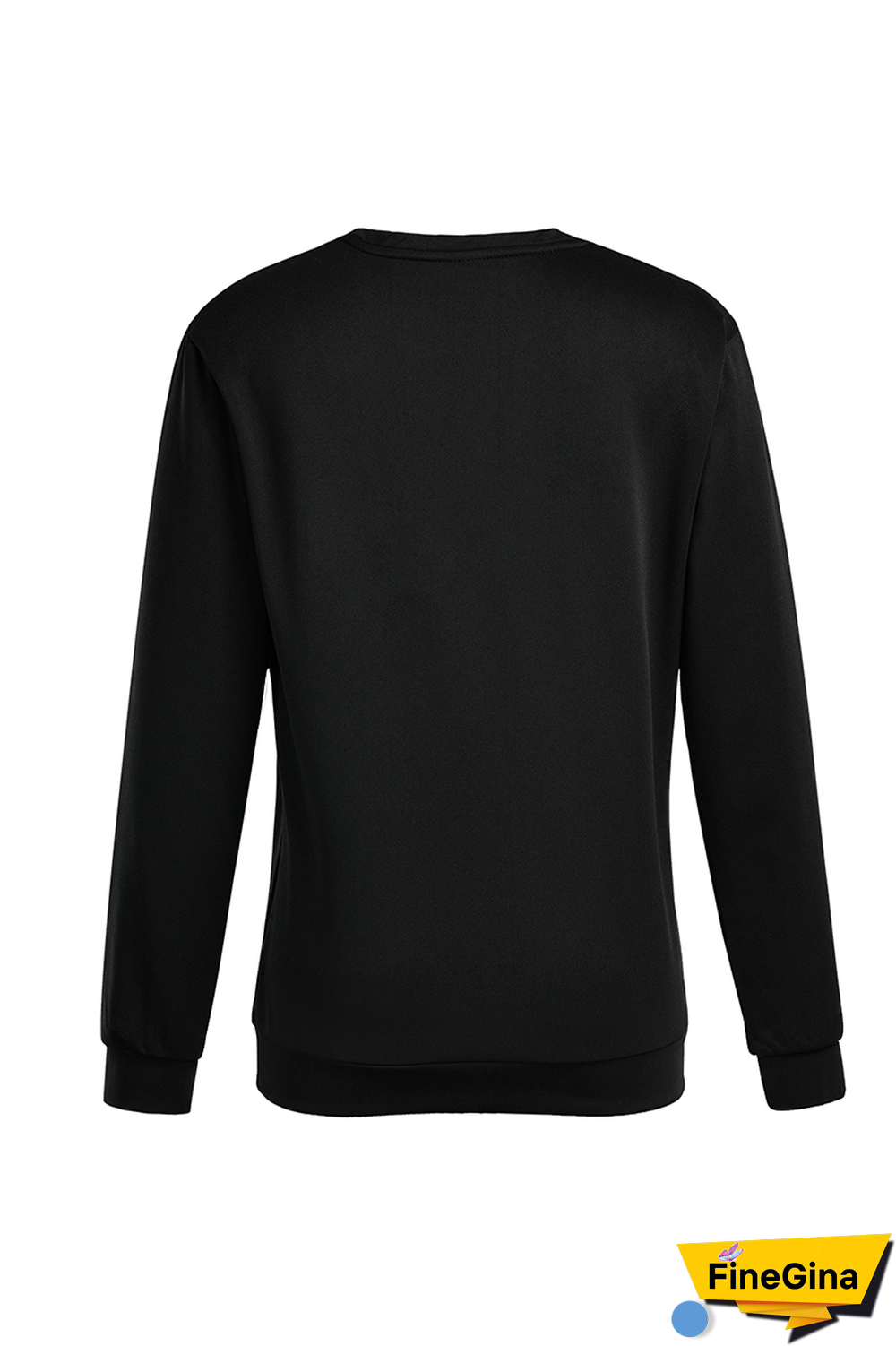 Yellow Street Vintage Print Patchwork Letter O Neck Tops