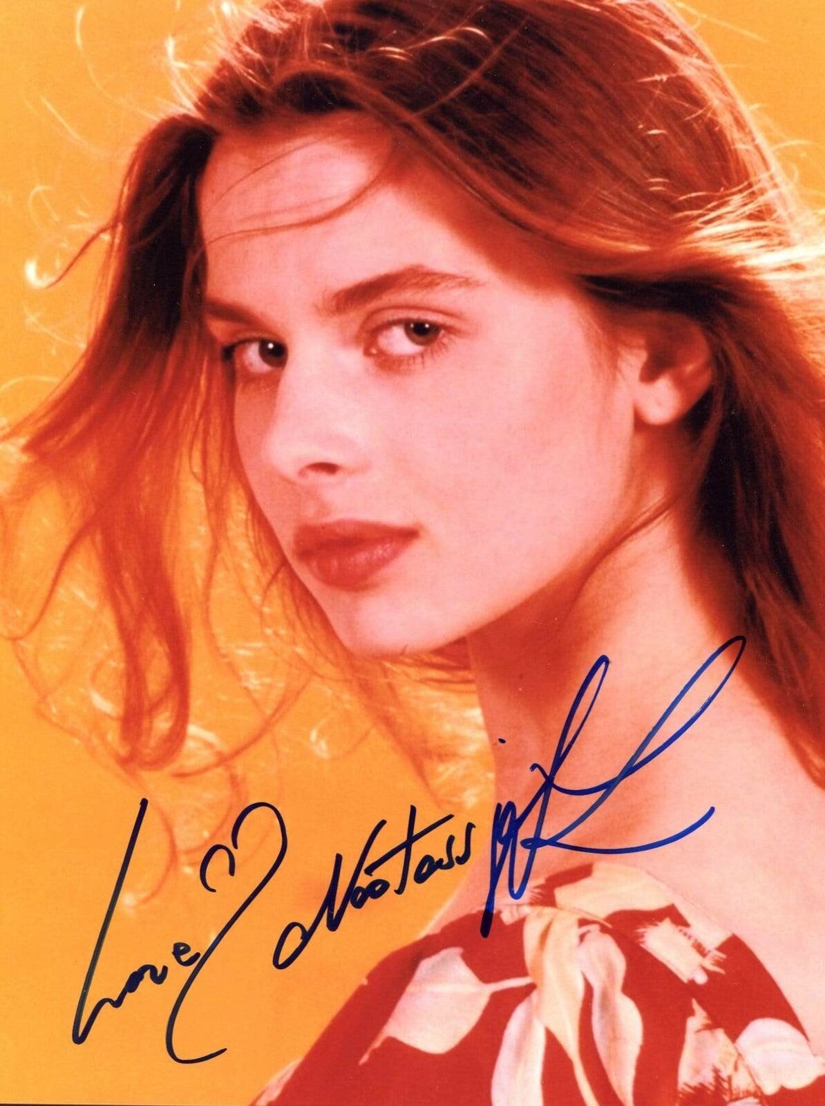 Nastassja Kinski ACTRESS autograph, In-Person signed Photo Poster painting