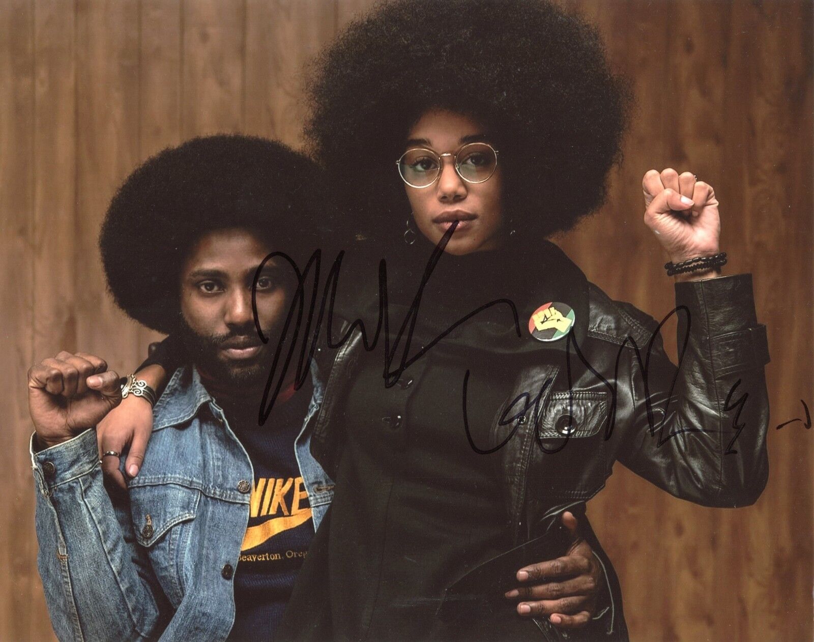 ~~ JOHN DAVID WASHINGTON Authentic Hand-Signed BLACKKKLANSMAN