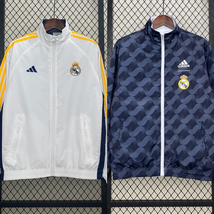 24/25 Real Madrid Trench Coat Reversible