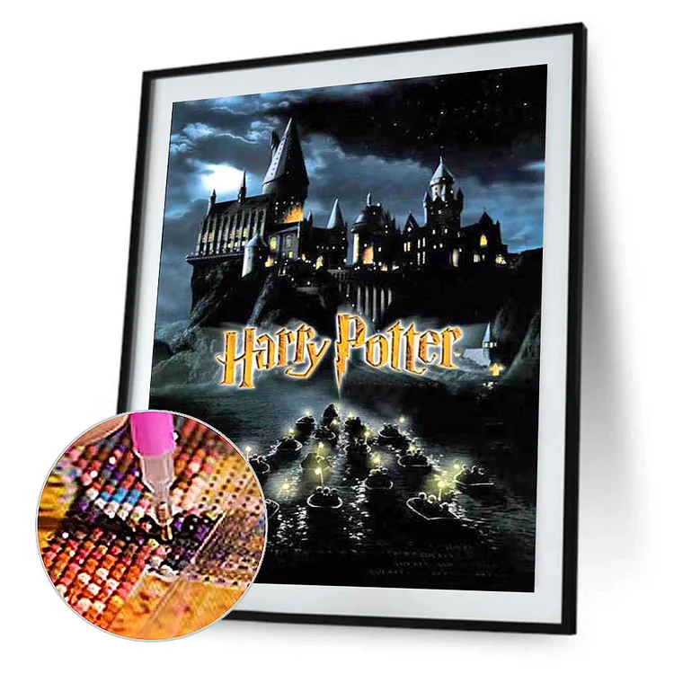 Harry Potter Hogwarts Castle - 5D Diamond Painting 