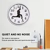 British Comedy Inspired Ministry of Silly Walk Wall Clock Silent Mute Clock