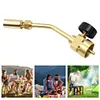 Full Copper Propane Torch Head Pencil Flame MAPP Flame Gun for Soldering/Brazing
