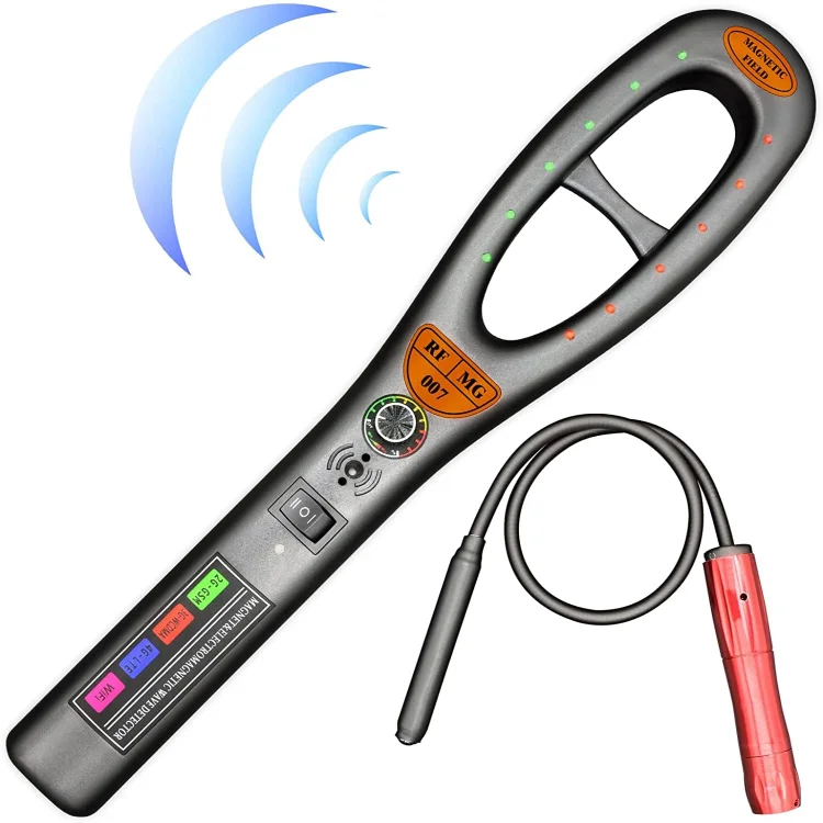 Handhold GPS Tracker Detector With Free Detection Hose