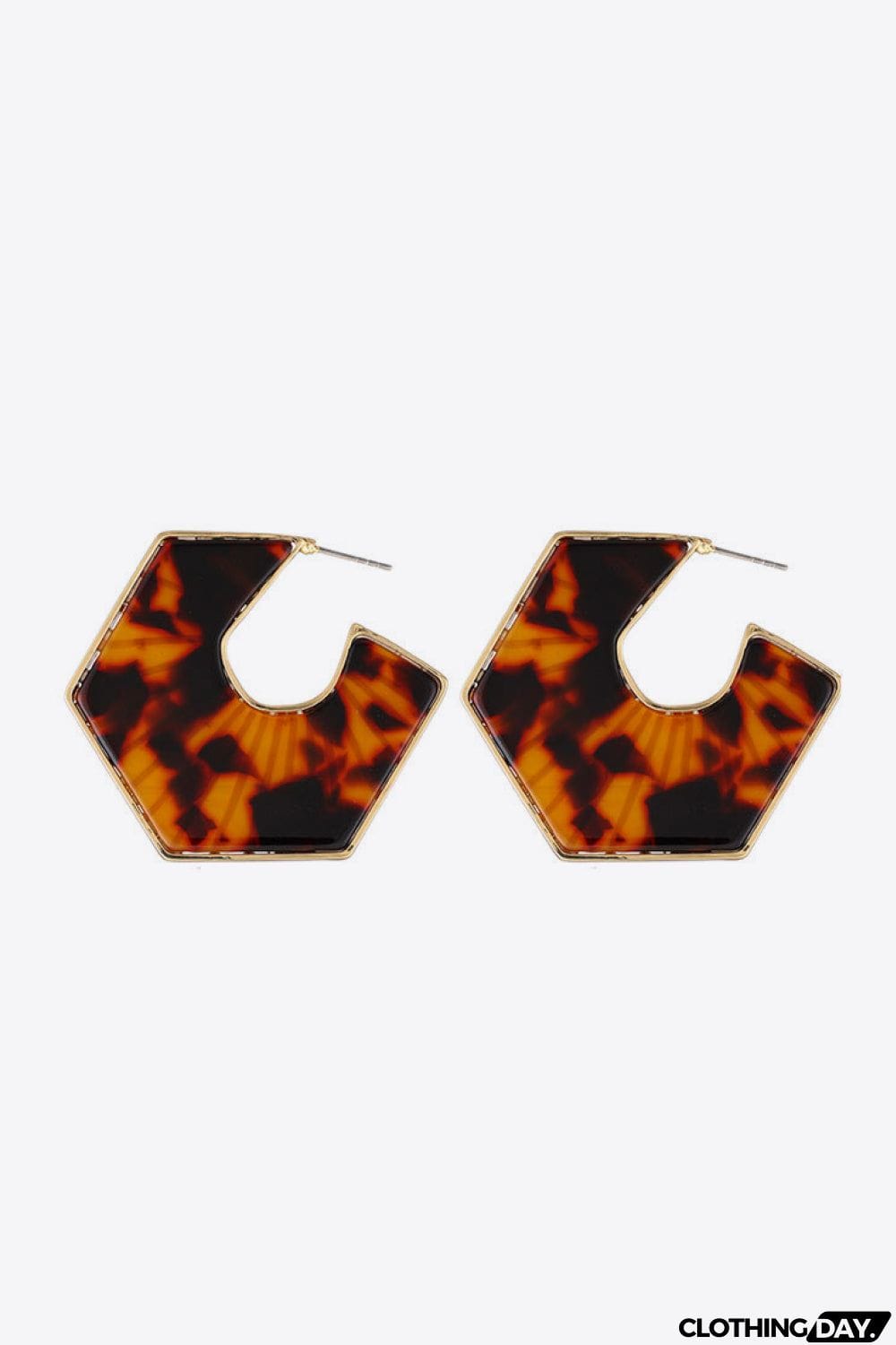 Alloy Geometric Earrings