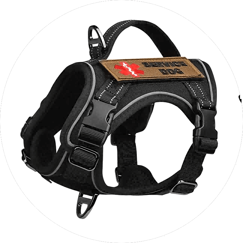 Fearless Vanguars Series - Reflective puppy harness for outdoor training