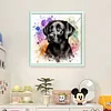 Black Labrador-11CT Stamped Cross Stitch 40*40cm