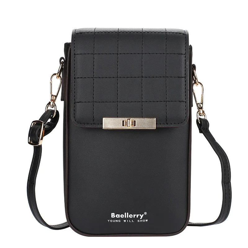 baellerry 2021 New Summer Shoulder Bag for Women Messenger Female Ladies Wallet Top Quality Phone Pocket Small Bags for Girl