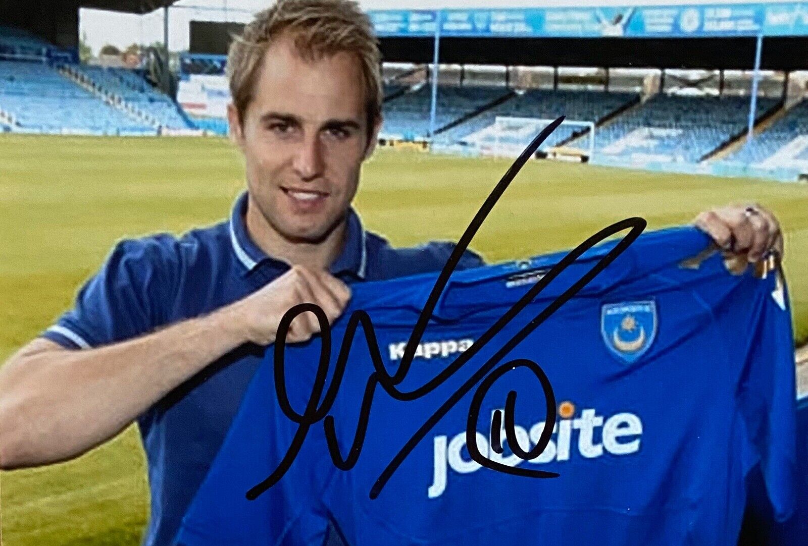 Luke Varney Hand Signed 6X4 Photo Poster painting - Portsmouth