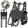 Silicone Bicycle Phone Holder Universal Mobile Phone Support Bicycle Accessories