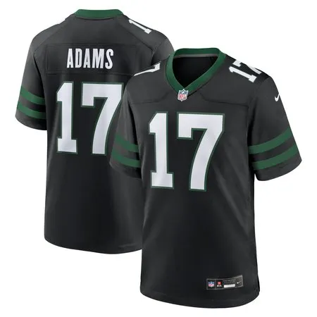 Men's New York Jets #17 Davante Adams  Legacy Black Alternate Game Jersey