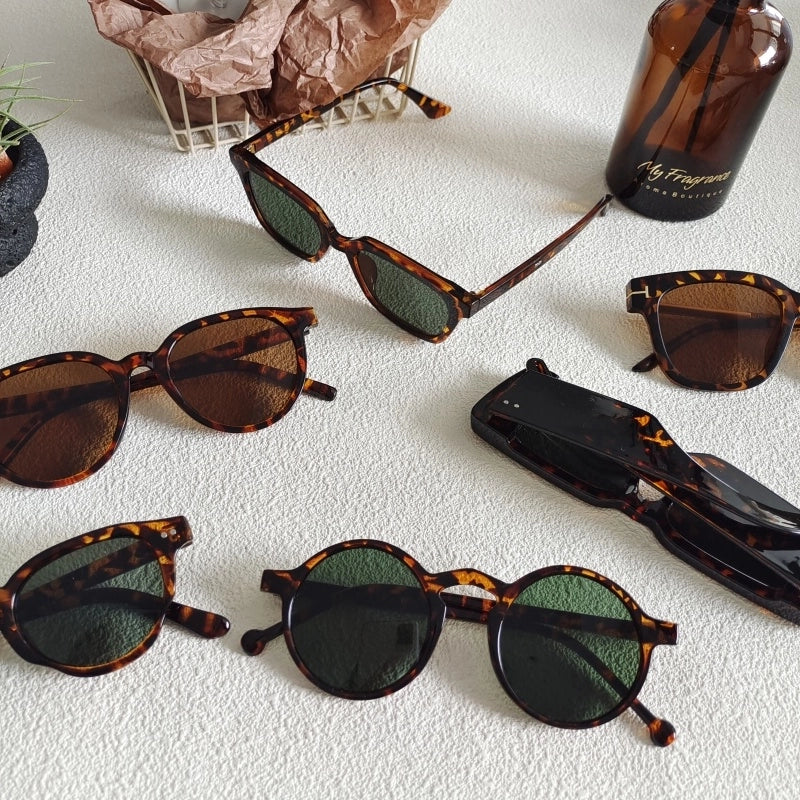 Casual Sweet Glasses Pc Resin Round Frame Square Oval Frame Full Frame Women’s Sunglasses