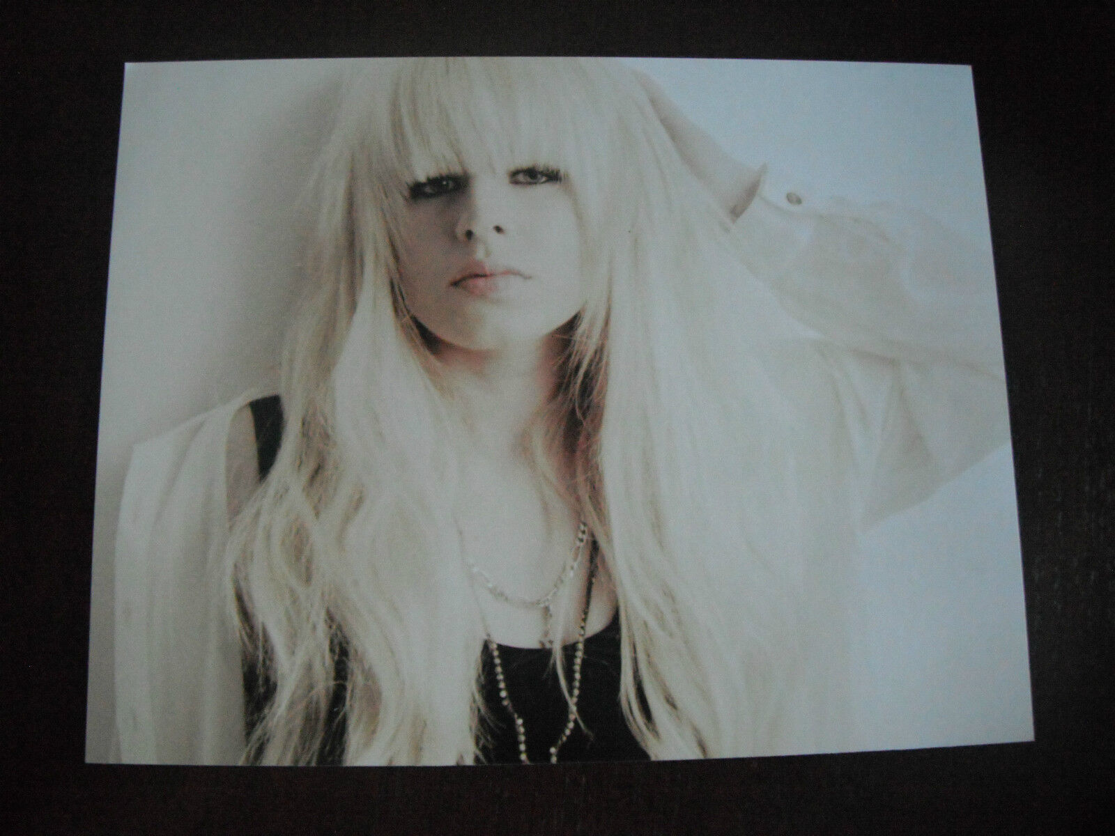 Orianthi Panagaris Guitar Color 11x14 Promo Photo Poster painting Michael Jackson Cooper #2