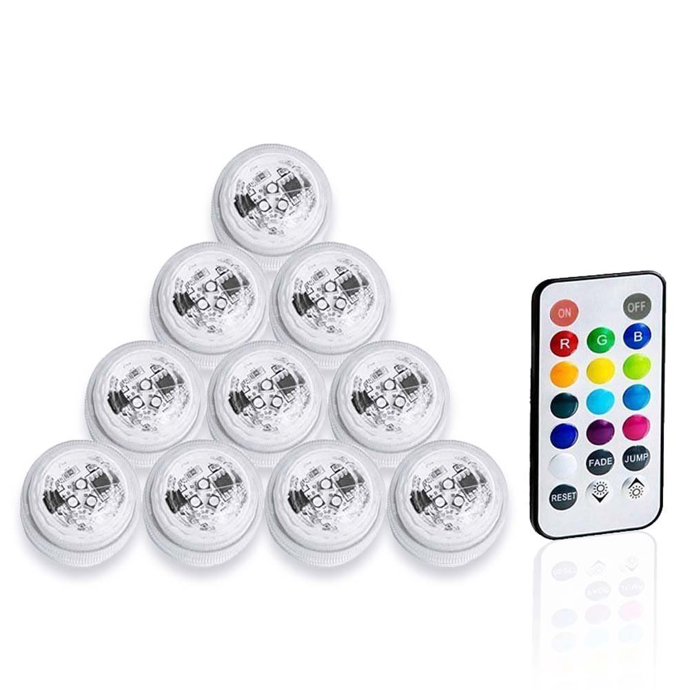 

Waterproof LED Diving Lamp Fish Tank Ball Dimmable Lamp with Remote Control, 501 Original