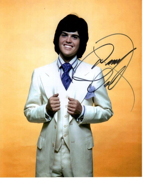 DONNY OSMOND signed autographed 8x10 Photo Poster painting