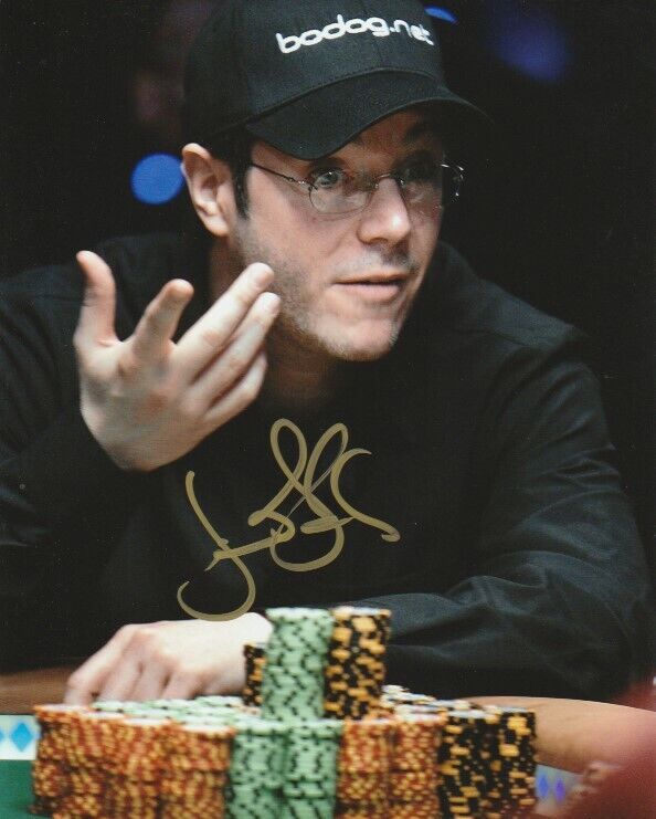 JAMIE GOLD SIGNED 2006 WORLD SERIES OF POKER WSOP 8x10 Photo Poster painting #3 PROOF