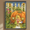 Diamond Painting-DIY Full Round Drill  The Pumpkin House