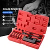 Link Riveter Bicycle Timing Chain Remover Motorcycle Repair Tools (Red)