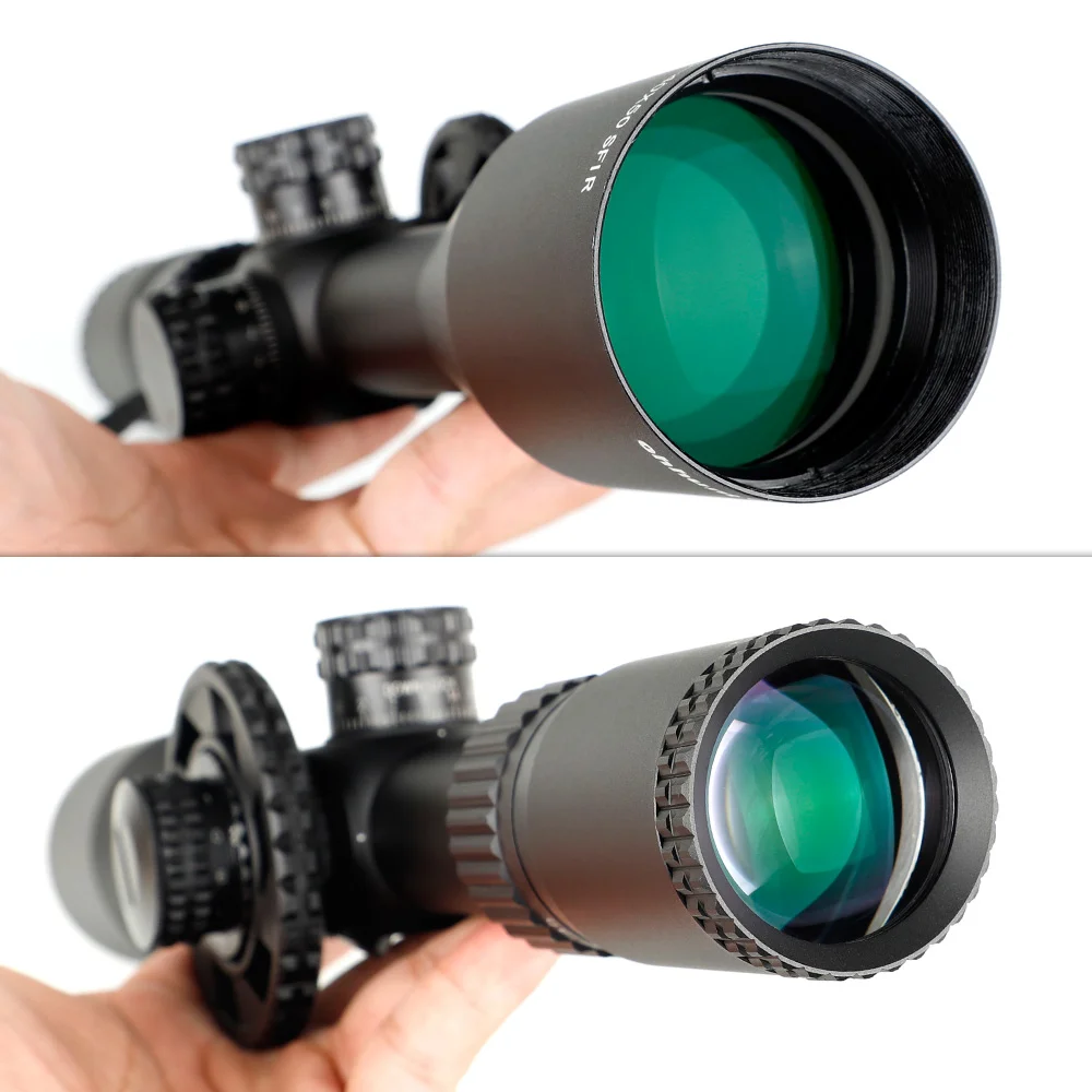 ohhunt&reg; LR 7.25-40X50 SFIR Scope,Side Parallax,Glass Etched Reticle,Red Illumination,Turrets Lock Reset,Sunshade