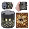 Solar Lights IP44 Waterproof LED Spot Lens Deck Lights for Garden Patio Backyard