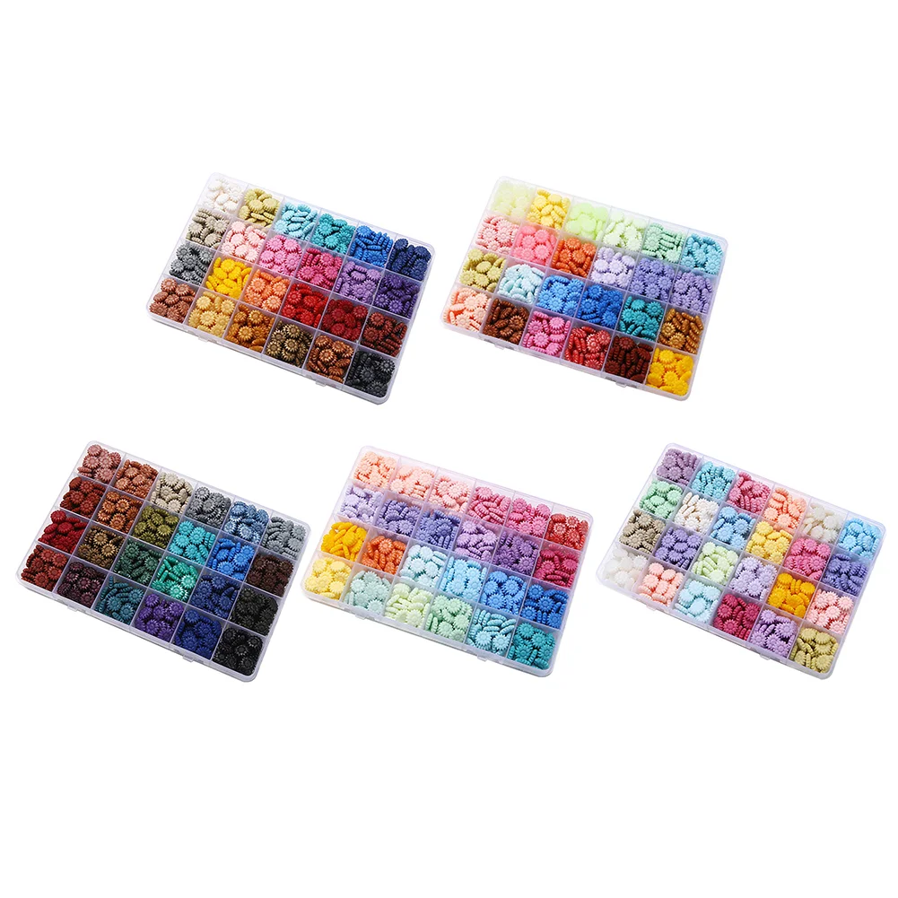 Sunflower Colorful Wax Particles Envelope Decor Wax Beads (E)