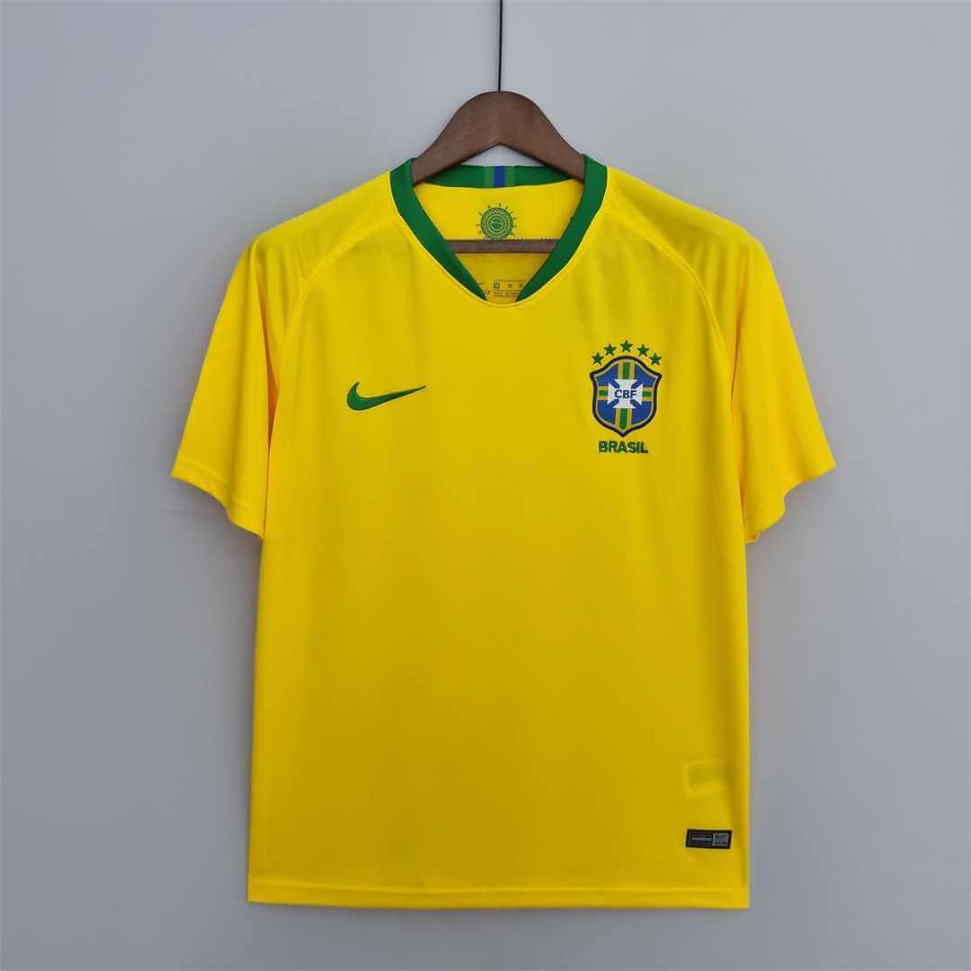 2018/2019 Retro Brazil Home Soccer Jersey mysite