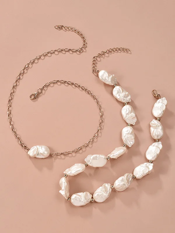 Original Chic Irregular Pearl Necklace