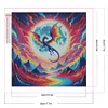 (40*40cm)Dragon - Round Partial AB Drill Diamond Painting