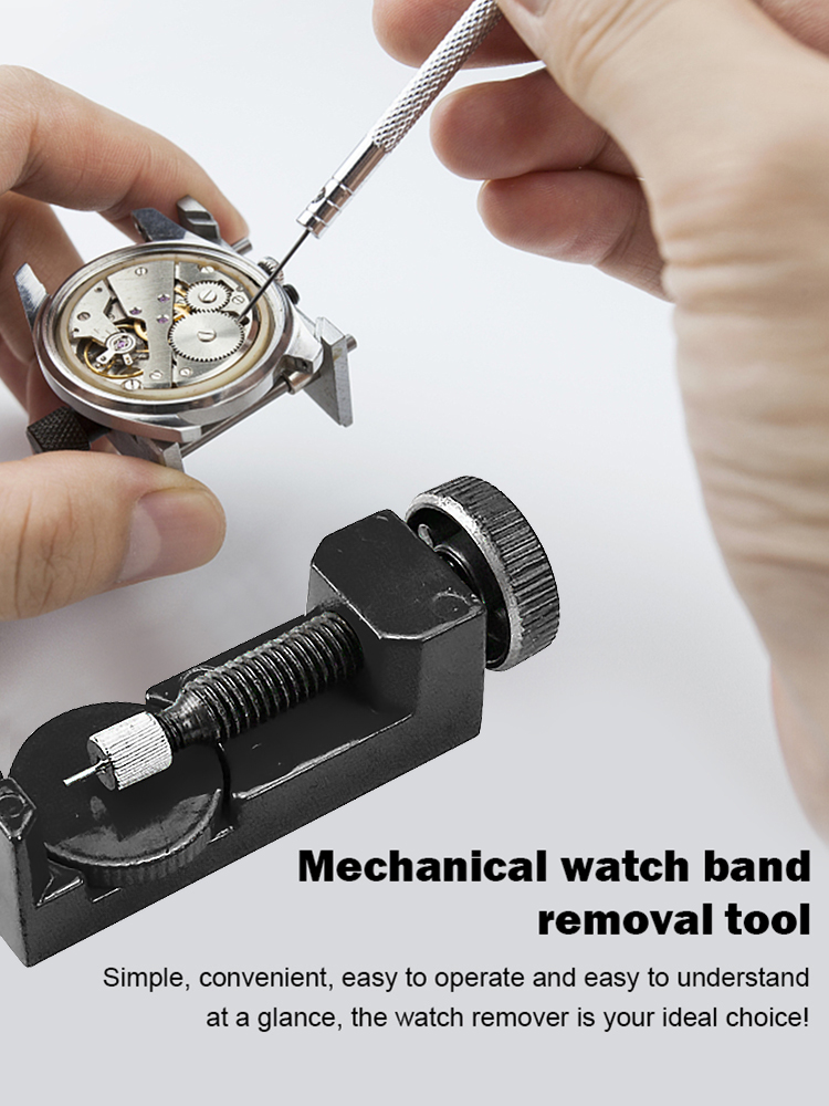 Mechanical Watch Strap Removal Tool Adjustable Watch Band Link Pin Remover