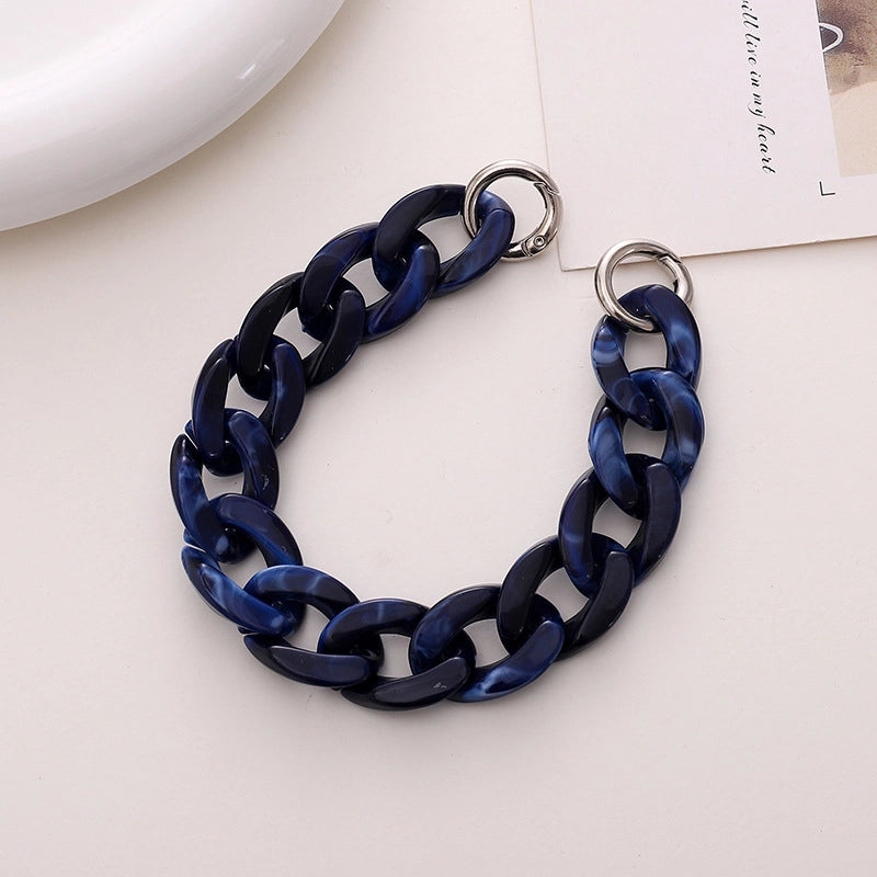 Retro Classic Style Geometric Arylic Mobile Phone Chain