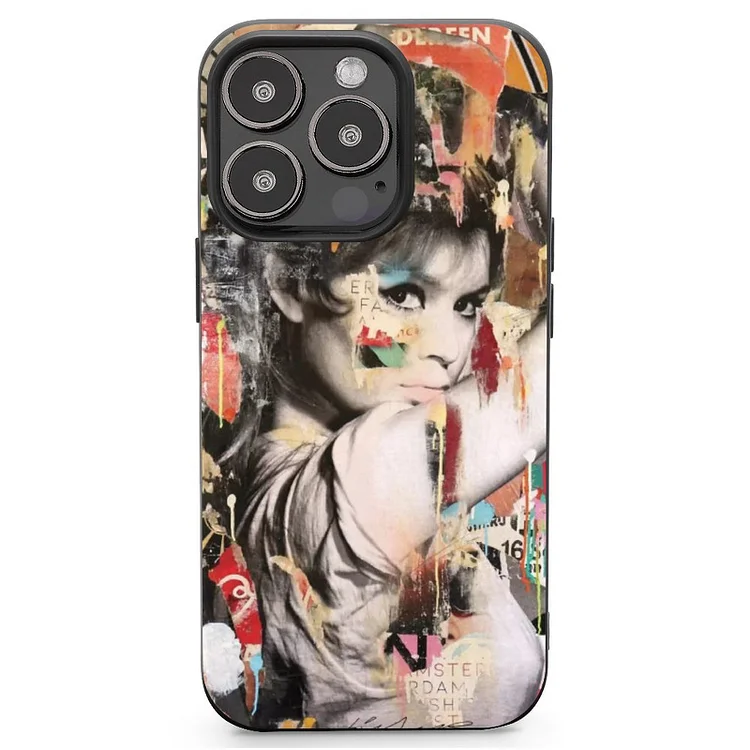 Brigitte Bardot II Mobile Phone Case Shell For IPhone 13 and iPhone14 Pro Max and IPhone 15 Plus Case - Heather Prints Shirts