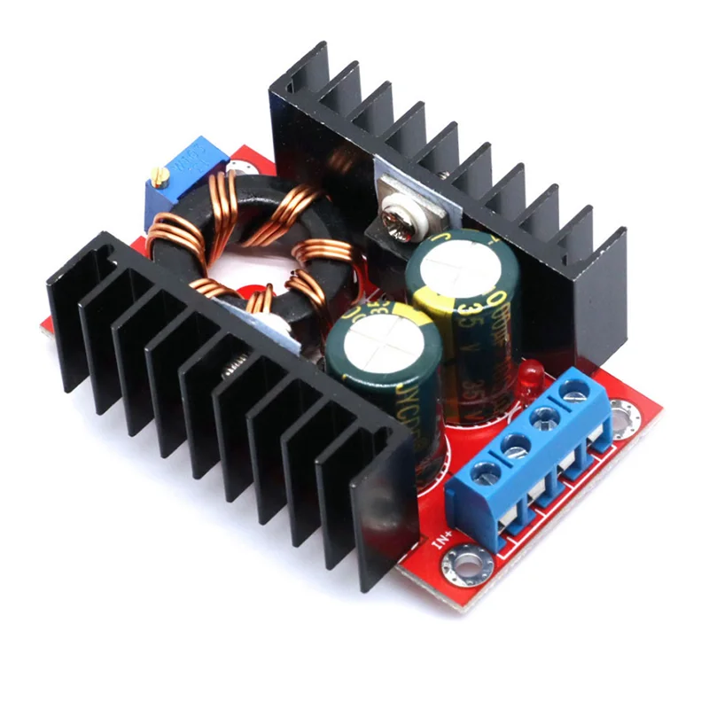 150W Boost Converter DC-DC 10-32V to 12-35V Step Up Voltage Charger board power supply module