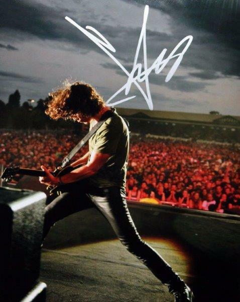 REPRINT - CHRIS CORNELL Soundgarden Rare Signed 8 x 10 Glossy Photo Poster painting Poster RP