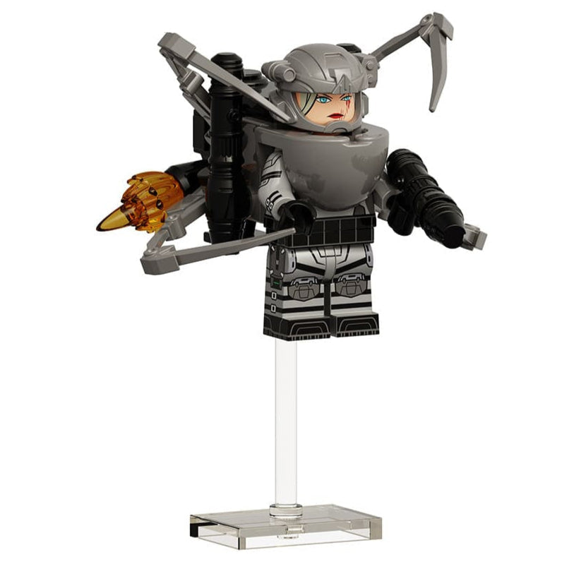 Female Special Forces Custom Skibidi Toilet Minifigure Minifigure Bricks monstertoys