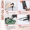 60W Soldering Gun Kit for 0.8-1.2 Tin Wire Handheld Soldering Iron Welding Gun