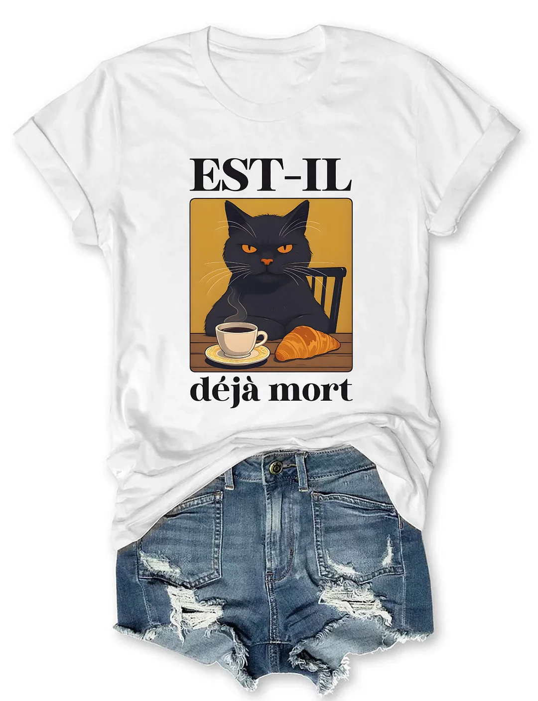 EST IL Cat T-shirt
