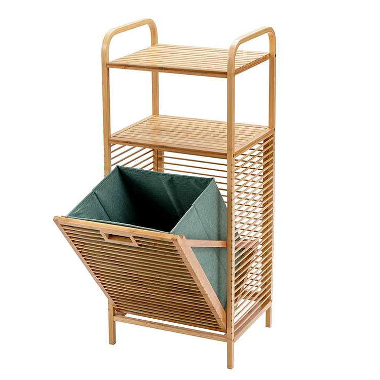 Tilt Laundry Basket Simple Bathroom Storage Chests