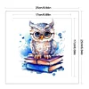 Owl - 18CT Stamped Cross Stitch 25*25cm/9.84*9.84in