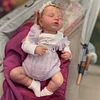 12"&16" Newborn Sleeping Full Solid Platinum Silicone Baby Doll Cherylwith Chubby Cheek & Flexible Limbs That Just Like A Real Baby - RBBI-Myrebornbabydoll® 