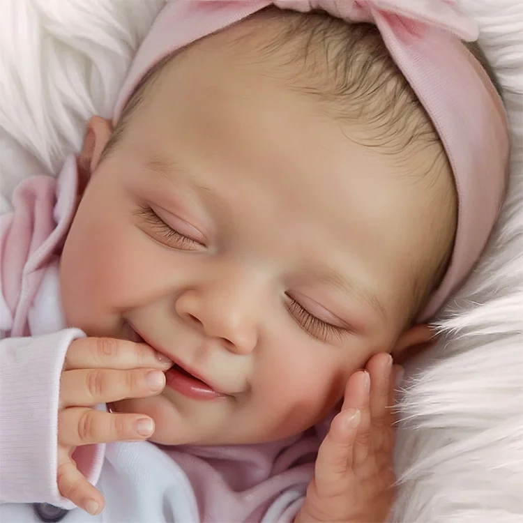 Rsgdolls® Soft Touchable Feel 12'' Realistic Reborn Baby Girl Doll Theresa with Free Gift Box：Realistic Reborn Baby Dolls By Rsgdolls®