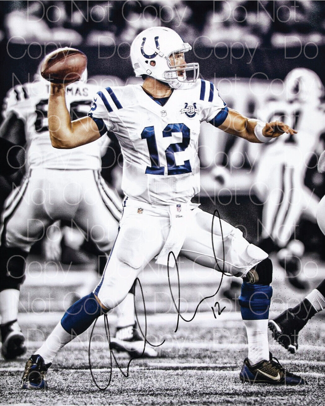 Andrew Luck Colts NFL Football signed 8X10 print Photo Poster painting poster autograph RP