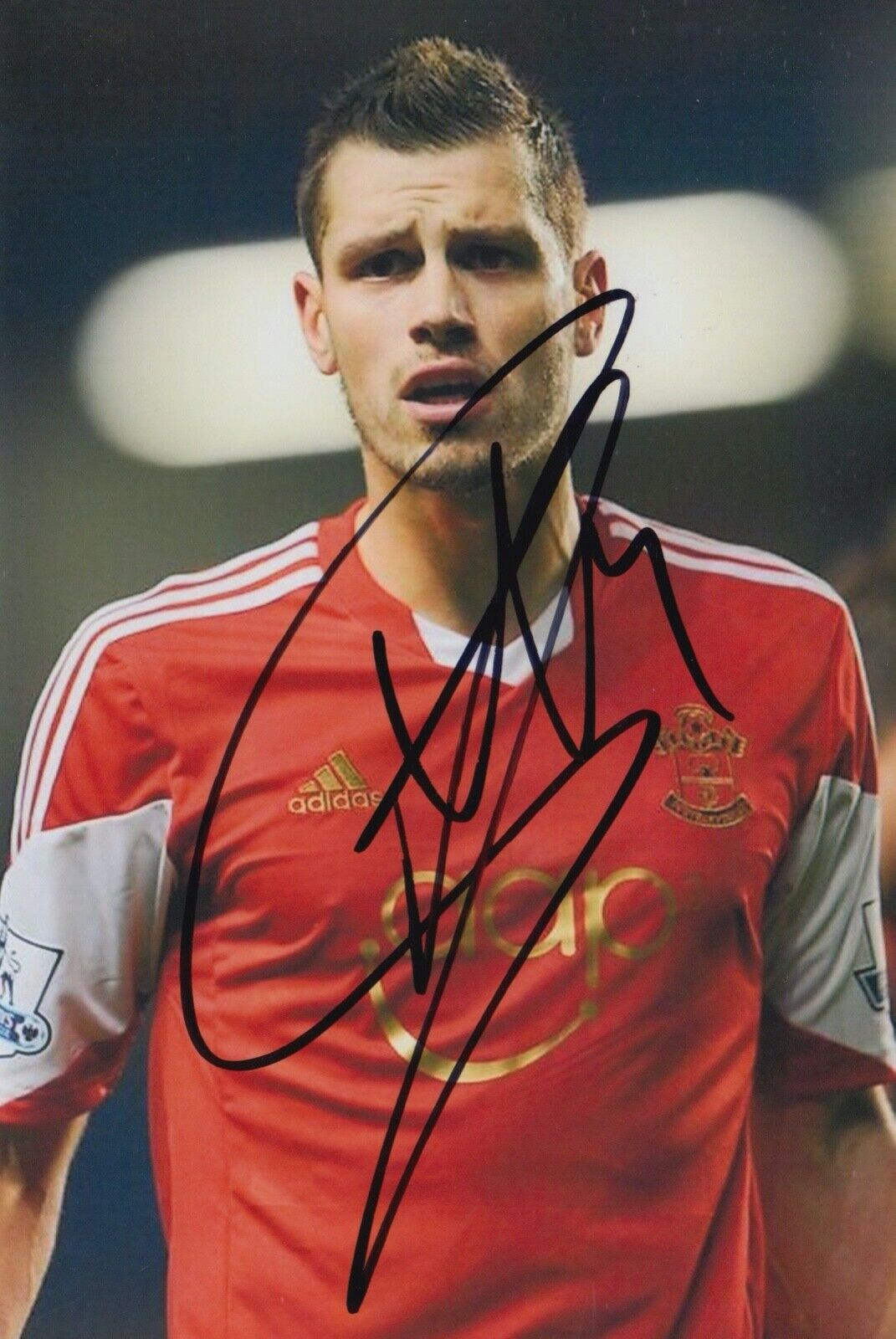 MORGAN SCHNEIDERLIN HAND SIGNED 6X4 Photo Poster painting - FOOTBALL AUTOGRAPH - SOUTHAMPTON 3.