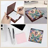 Wooden DIY Fairy Beauty 2 Diamond Painting Kit Note Box with 160 Papers Gifts