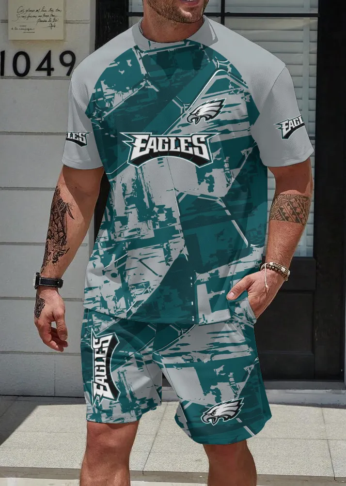 Philadelphia Eagles Limited Edition Top And Shorts Two-Piece Suits