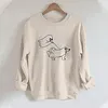 Ghost Walking Dog Sweatshirt